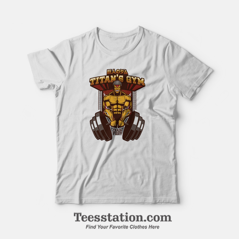 Armored Titan's Gym T-Shirt Armored Titan's Gym T-Shirt