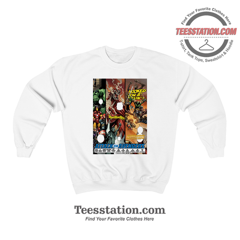 Attack On Avengers Sweatshirt Attack On Avengers Sweatshirt