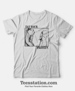Eat Your Protein Attack On Titan Manga Gym T-Shirt