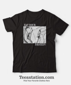 Eat Your Protein Attack On Titan Manga Gym T-Shirt