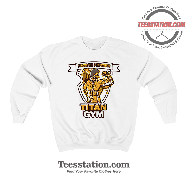 Attack On Titan Devour The Competition Sweatshirt Attack On Titan Devour The Competition Sweatshirt
