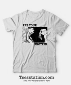 Attack On Titan Eat Your Protein Anime GYM T-Shirt