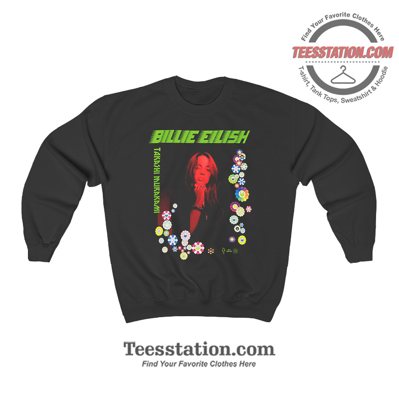 Billie Eilish By Takashi Murakami Sweatshirt Billie Eilish By Takashi Murakami Sweatshirt