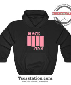 Black Pink Icon Parody Hoodie