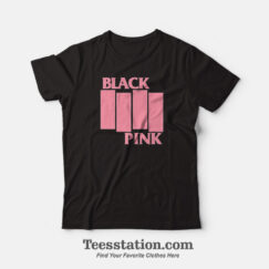 Black Pink Icon Parody T-Shirt