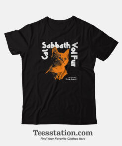 Cat Sabbath Vol Fur Memeable T-Shirt
