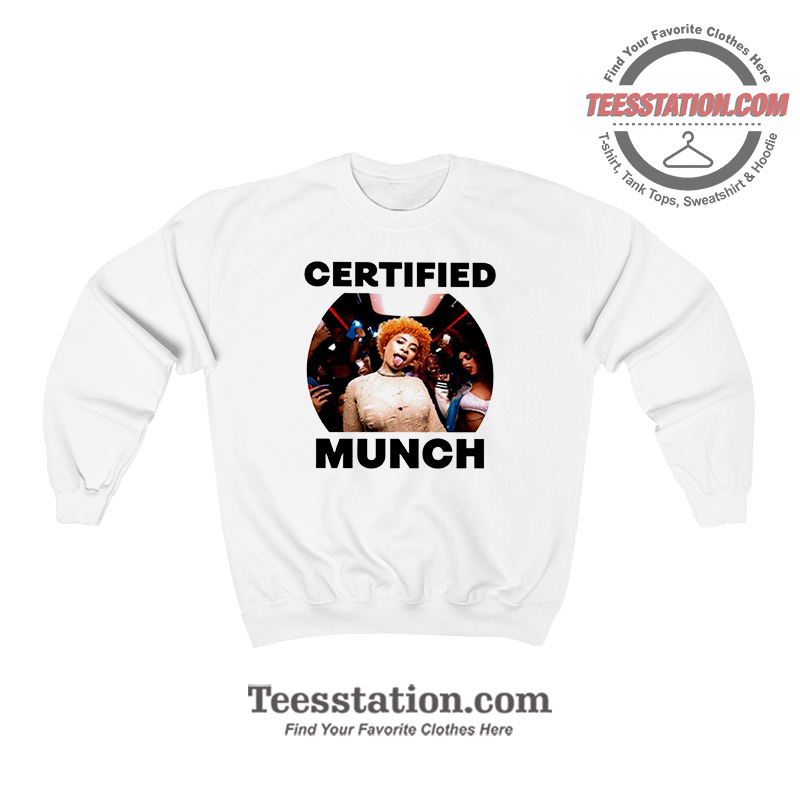 Certified Munch Ice Spice Sweatshirt Certified Munch Ice Spice Sweatshirt