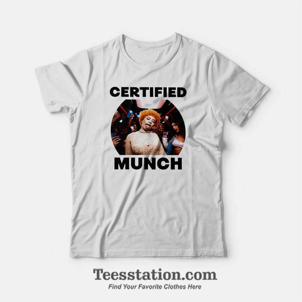 Certified Munch Ice Spice T-Shirt Certified Munch Ice Spice T-Shirt