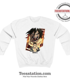 Eren Yeager Attack On Titan Sweatshirt