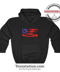 Guns 69 United State America Flags Hoodie
