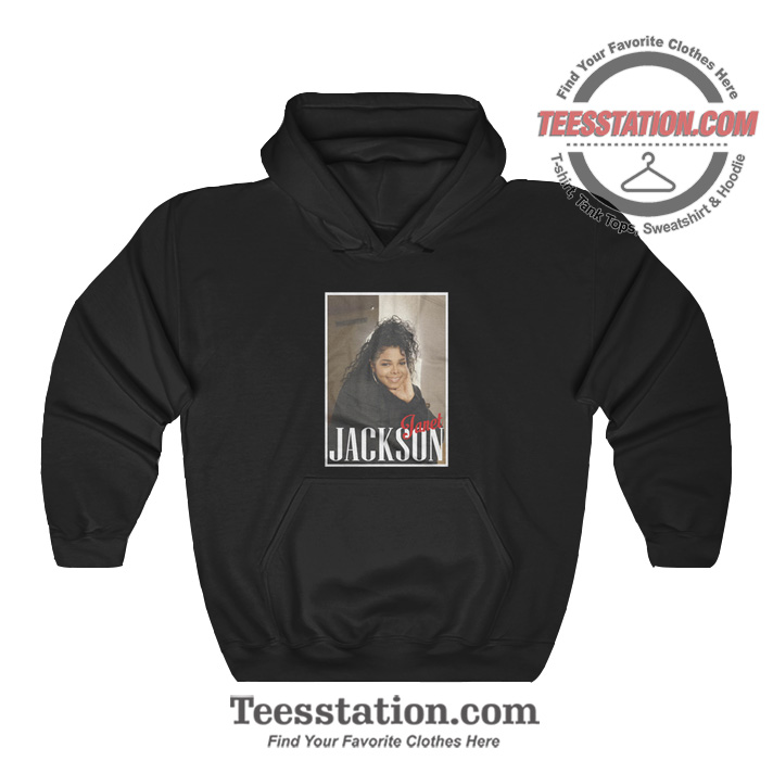 Janet Jackson Memeable Poster Hoodie Janet Jackson Memeable Poster Hoodie
