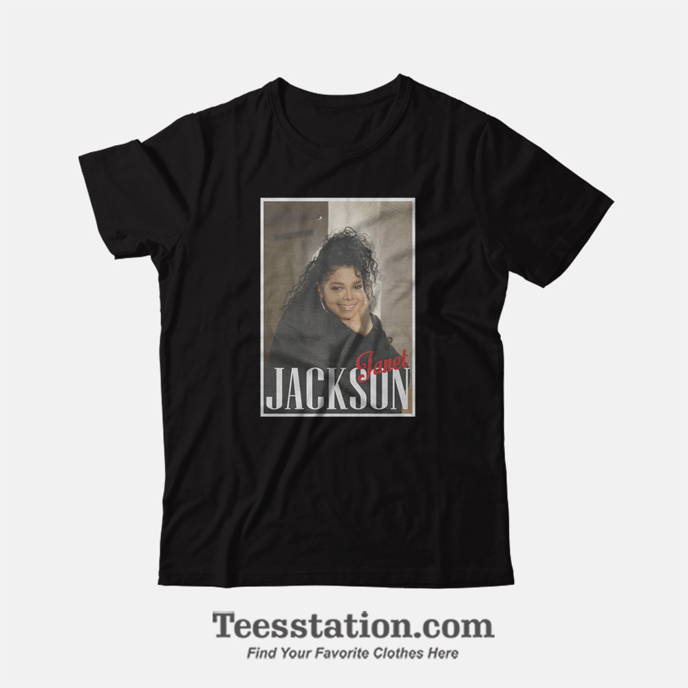 Janet Jackson Memeable Poster T-Shirt Janet Jackson Memeable Poster T-Shirt