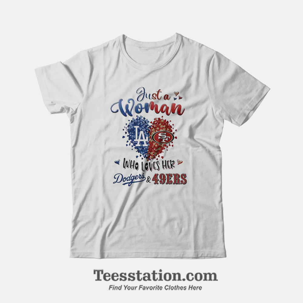Just A Woman Who Loves Her T-Shirt Just A Woman Who Loves Her T-Shirt
