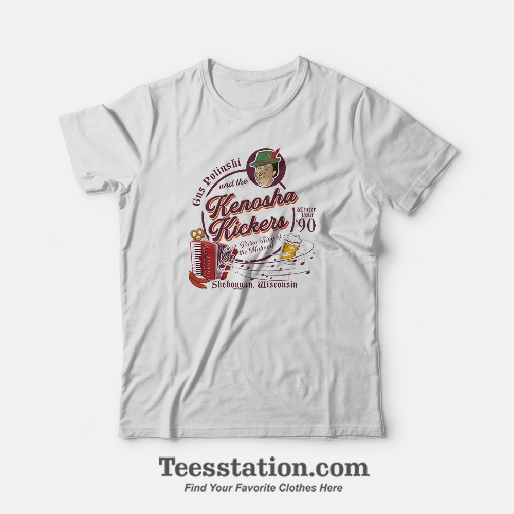 Kenosha Kickers The Polka King T-Shirt Kenosha Kickers The Polka King T-Shirt