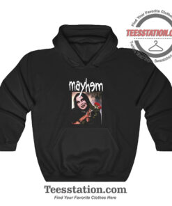 Mayhem Album Poster Parody Hoodie
