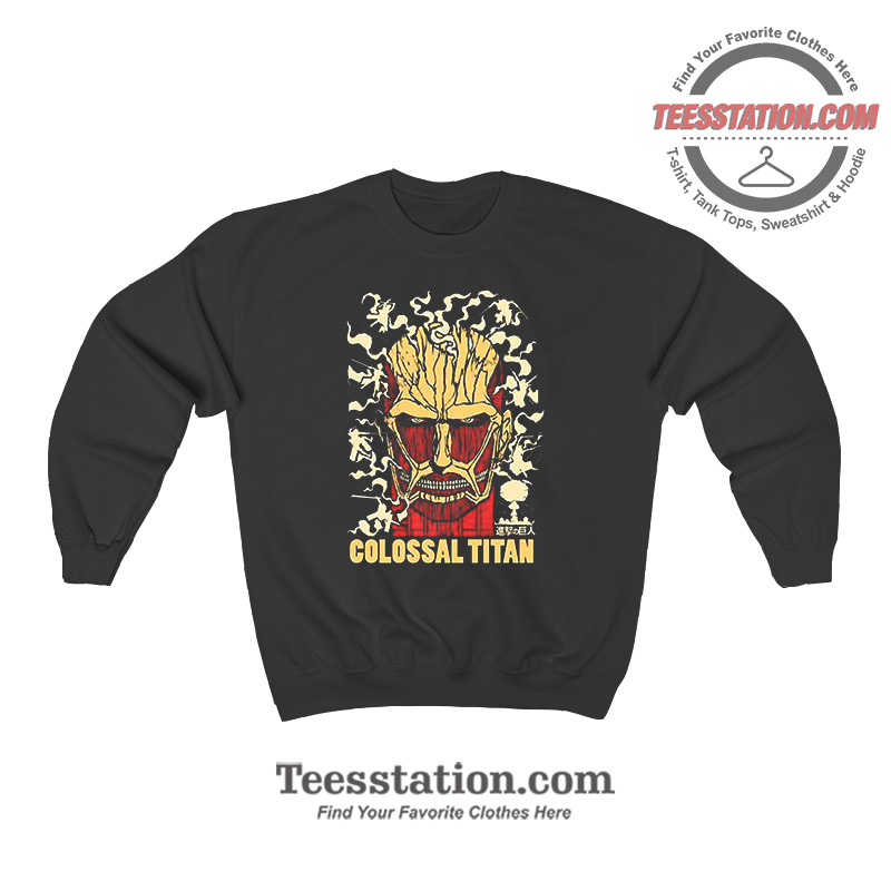 Metal Colossal Titan Sweatshirt Metal Colossal Titan Sweatshirt