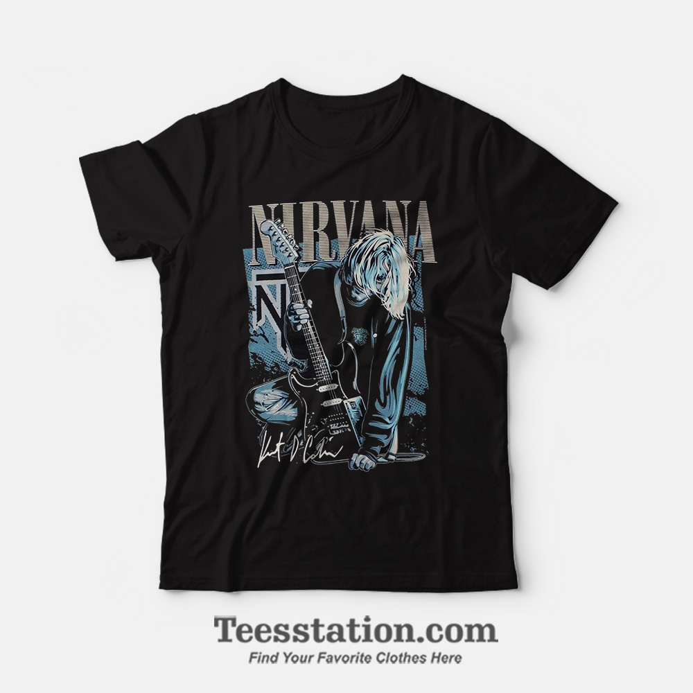 Nirvana Poster Vintage T-Shirt Nirvana Poster Vintage T-Shirt