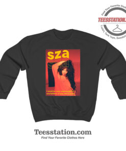 SZA Collage Brent Faiyaz Vintage Sweatshirt