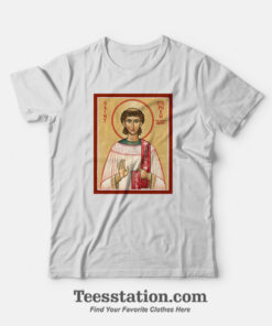 Saint St Stephen The First Martyr T-Shirt