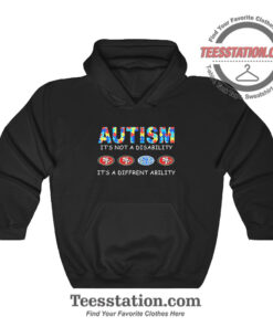 49ers San Francisco Autism Hoodie