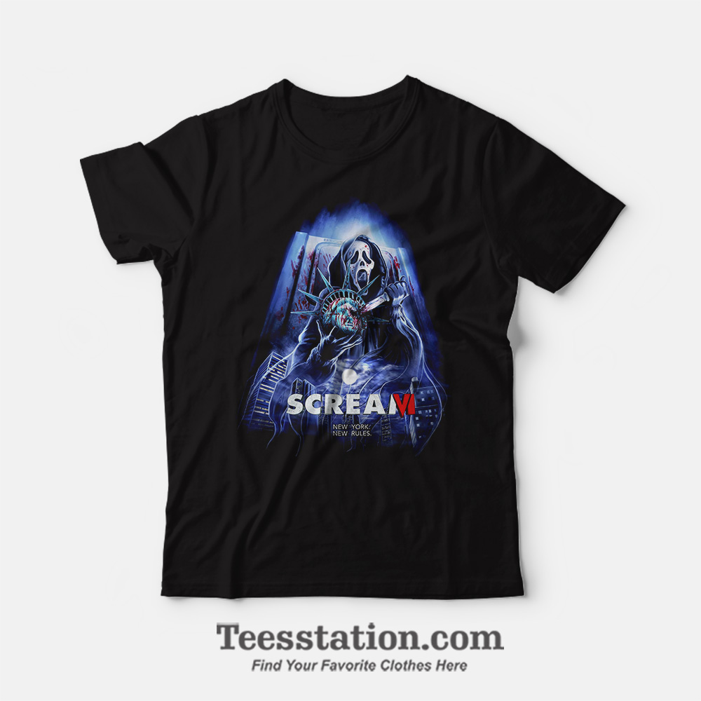 Scream 6 New York Poster T-Shirt Scream 6 New York Poster T-Shirt