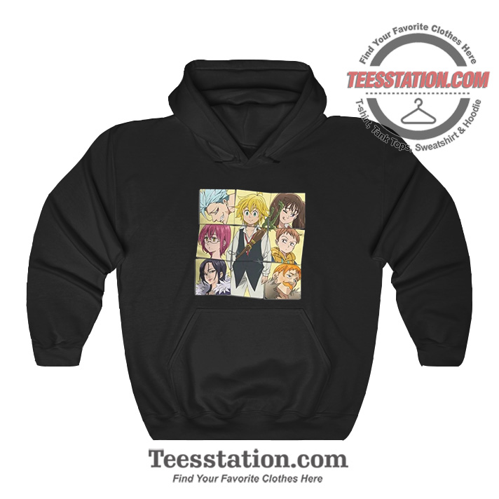 The Seven Deadly Sins Character Hoodie The Seven Deadly Sins Character Hoodie