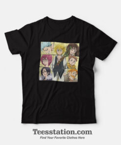 The Seven Deadly Sins Character T-Shirt