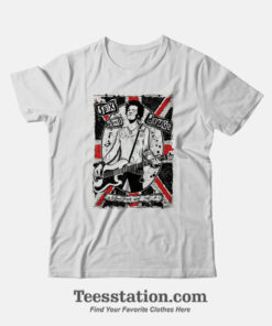 Sid Vicious Sex And Drug Poster T-Shirt