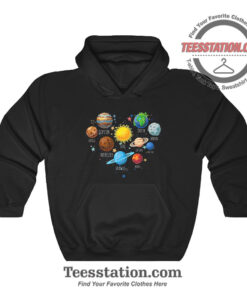 Solar System Planet Hoodie