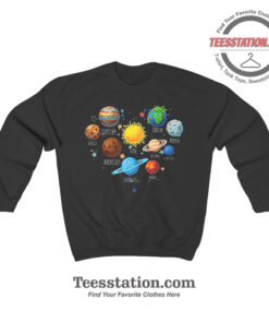 Solar System Planet Sweatshirt