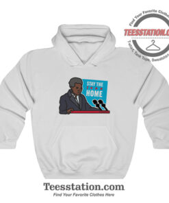 Stay Fuck Home Lori Lightfoot Parody Hoodie