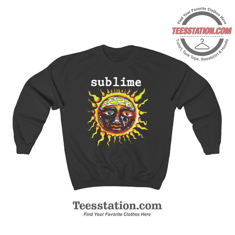 Sublime Sun Bleach Vintage Sweatshirt Sublime Sun Bleach Vintage Sweatshirt