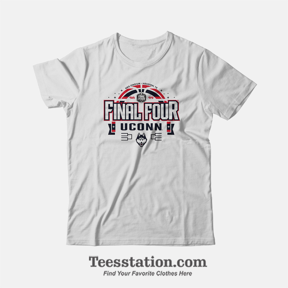UCONN Huskies Final Four Basketball T-Shirt UCONN Huskies Final Four Basketball T-Shirt
