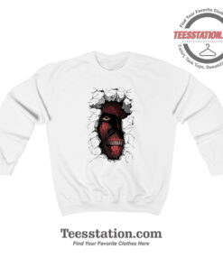 Wall Of Attack On Titan Sweatshirt
