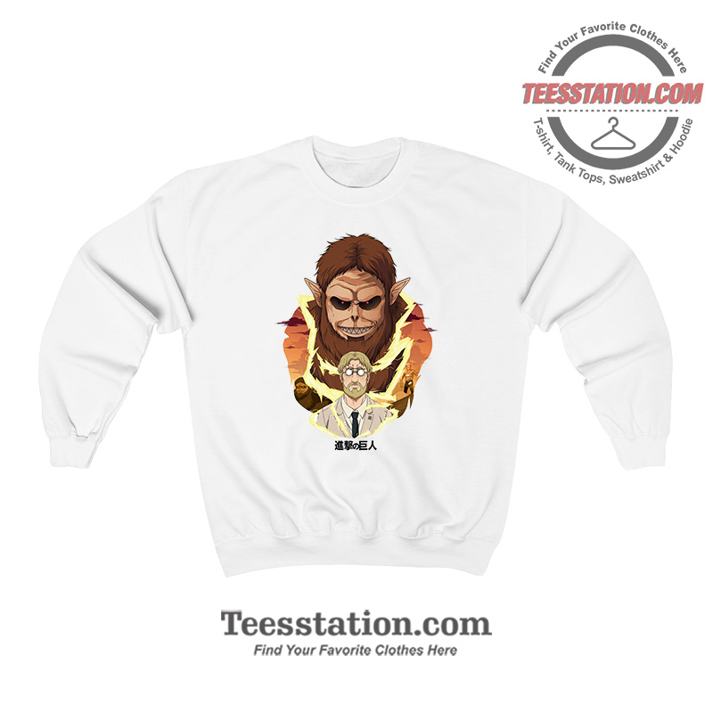 Zeke Jaeger Attack On Titan Sweatshirt Zeke Jaeger Attack On Titan Sweatshirt