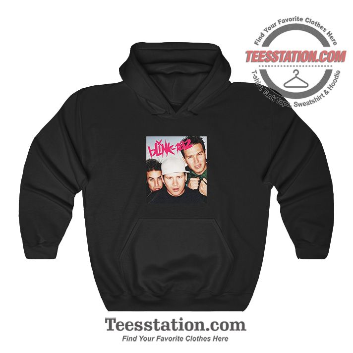 Blink-182 Poster 90s Vintage Hoodie Blink-182 Poster 90s Vintage Hoodie