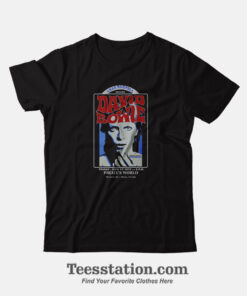 David Bowie At Pirate's World 1972 Tour T-Shirt
