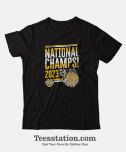 LSU Tigers Women's National Champs 2023 T-Shirt