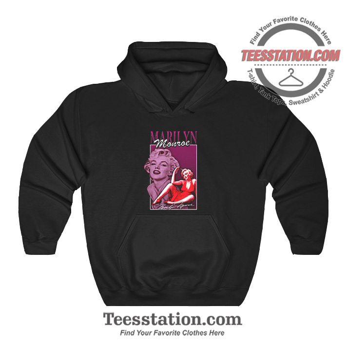 Marilyn Monroe Oldschool Hoodie For Unisex Marilyn Monroe Oldschool Hoodie For Unisex