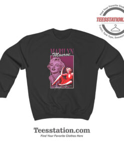 Marilyn Monroe Oldschool Sweatshirt For Unisex