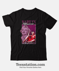 Marilyn Monroe Oldschool T-Shirt For Unisex