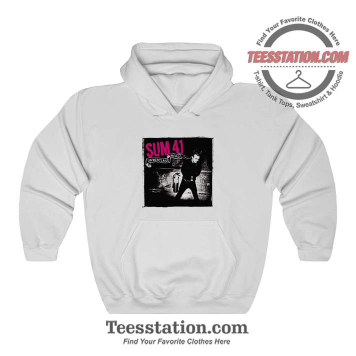 Sum 41: Underclass Hero Album Cover Hoodie Sum 41: Underclass Hero Album Cover Hoodie