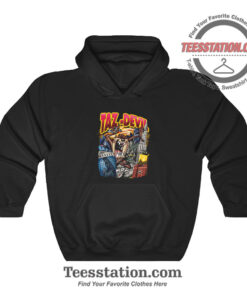 Taz Devil Oldschool Vintage Hoodie For Unisex
