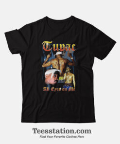 Tupac: All Eyes On Me Vintage T-Shirt