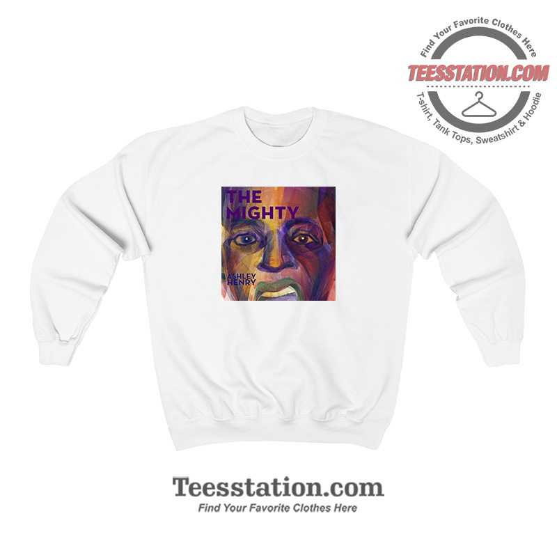 Ashley Henry: The Mighty Album Cover Sweatshirt Ashley Henry: The Mighty Album Cover Sweatshirt