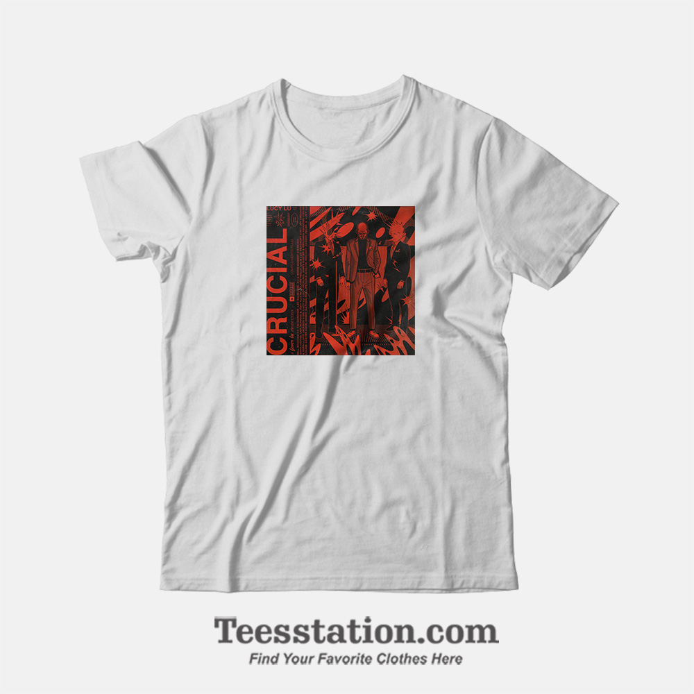 Lucy Lu: Crucial Album Cover T-Shirt Lucy Lu: Crucial Album Cover T-Shirt
