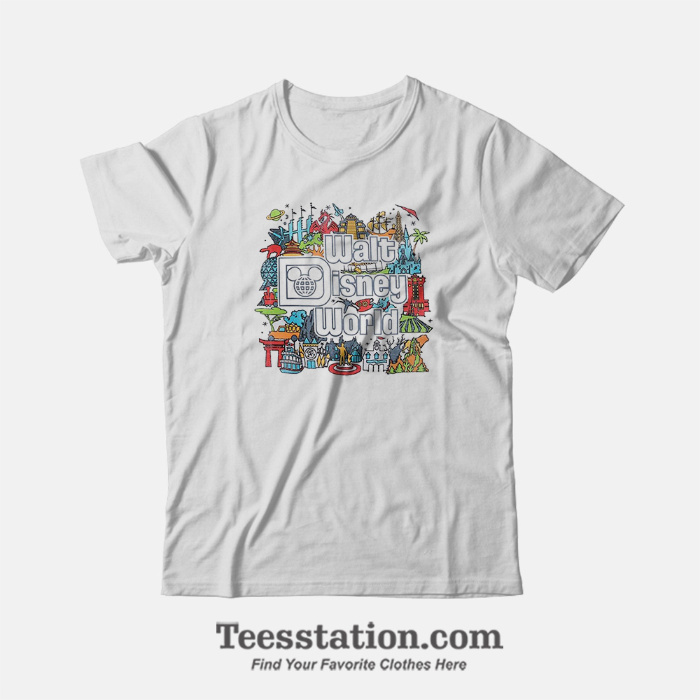 Walt Disney World Attraction Show T-Shirt Walt Disney World Attraction Show T-Shirt