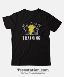 Black Adam Training Dwayne Johnson T-Shirt