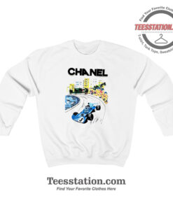 Chanel Formula 1 Parody Sweatshirt For Unisex