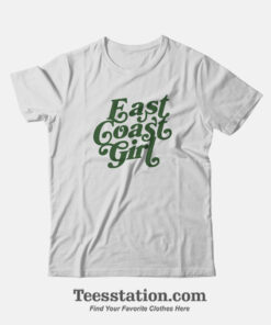 East Coast Girl Ribbed Champs T-Shirt